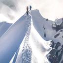 Mont Blanc topmøde tapet | bjergtapet til stuen - Nienartowicz