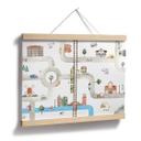 Póster infantil Oliver Robins - Play street