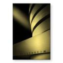 Geborsteld Alu-Dibond met goud-, zilver- & kopereffect - Guggenheim gevel architectuur - Ruiz Dueso