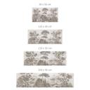 Zelfklevende Keukenachterwand met tuinlandschap in beige - Ms Tiff