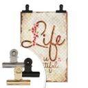 Poster - Live is Beautiful - Vintage
