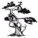 Sticker mural - Arbre Japonais