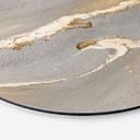 Dibond vægdekoration Gyldent sand - Purina-Purite – print på aluminium (Alu-Dibond)