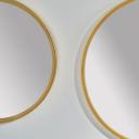 Wandspiegel 3er Set gold zum Aufhängen - Antwerpen - Ø 33 + Ø 28 + Ø 24 cm