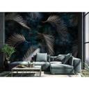 Guido Maria Kretschmer Fotobehang Art Edition Glossy Palms Silver