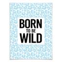 Plakat - Leopard - Born to be Wild