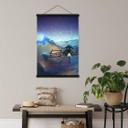 Tekstil plakat aerroscape - Rummets hav