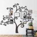 MDF - Decoración en madera XXL-árbol curvado (20 piezas)