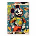 Glasbillede - Treechild - Astronaut Mickey