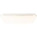 Wand- und Deckenleuchte Amelie, silber, weiß, 54 x 54 cm, Deckenlampe