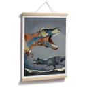 Póster Marrón - T-Rex