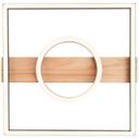 Deckenleuchte Leopold, braun, 5,5 x 42 cm, Holz Lampe