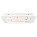 Deckenleuchte Haily, weiß, 49,5 x 7 cm, LED-Deckenleuchte, dimmbar