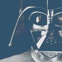 Vlies Fototapete - Star Wars Classic Icons Vader - 150 x 280 cm