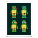 Póster Gomes - Juguete Teenage Mutant Ninja Turtles