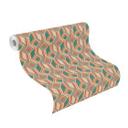 Rasch non-woven tapet, vægbeklædning indisk stil brun-orange