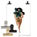 Plakat - Kubistika - Naked Lady