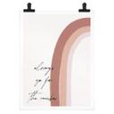 Póster uplusmestudio - Apuesta siempre por el arco iris