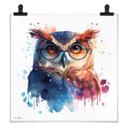 Plakat Heine - Intelligent Owl
