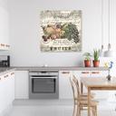 Canvasbillede, vintage frugt