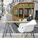 Fototapet - Ben Heine - Tram in Lissabon