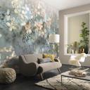 Guido Maria Kretschmer Fotobehang Art Edition Beige Flowers