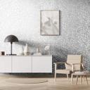 Grafisk tapet, non-woven Novamur Jackie grå, perlemor