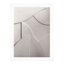 Póster Estructuras abstractas en beige suave - Böhmer