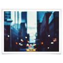 Póster Yellow Cab en New York