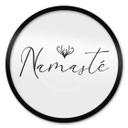Póster Namasté - Redondo