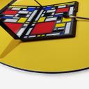 vægdekoration Make-up palet i stil med Piet Mondrian - Pozdniakov – print på aluminium