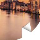 Tapet cirkel Solnedgang i Venedig - Zhang - vliesetapet/selvklæbende non-woven tapet