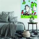 Zelfklevende Poster - Sheepworld - Happiness