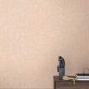 Papel pintado textil texturado albaricoque beige - Papel pintado no tejido, moderno y discreto