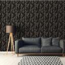 Daniel Hechter Papier peint floral Noir, Gris, Marron 