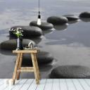 Fototapet Stenbane - 336x260 cm