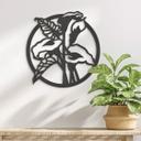 Decoración floral de pared - Flor de cala - MDF