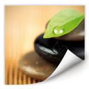 Zelfklevende Poster - Wellness Stone