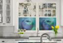 Schmucker privacy film - Manzana azul