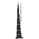 Sticker mural - Burj Khalifa