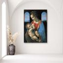 Canvasbillede, Madonna Litta - Da Vinci-reproduktion