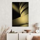 Geborsteld Alu-Dibond met goud-, zilver- & kopereffect - Guggenheim gevel architectuur - Ruiz Dueso