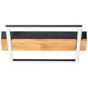 Deckenleuchte Layla, braun, 4,6 x 30 cm, Holz Lampe
