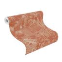 Rasch Kalahari Papier peint intissé à motif rouge orange
