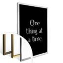 Plakat - One thing at a time