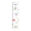 Vara de medir personalizada para niños - Kvilis - Dinosaurio - 30x120 cm