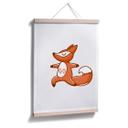 Affiche - Yoga-renard 03