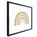 Póster Nouveauprints - Arco iris acuarela