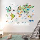 Wallsticker - byGraziela Verdenskort
