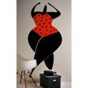 Livingwalls papier peint photo ARTist Dancing in the Sun beige, rouge, noir